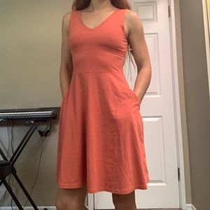 Final sale: Pact Women’s Double V Neck Tank Dress